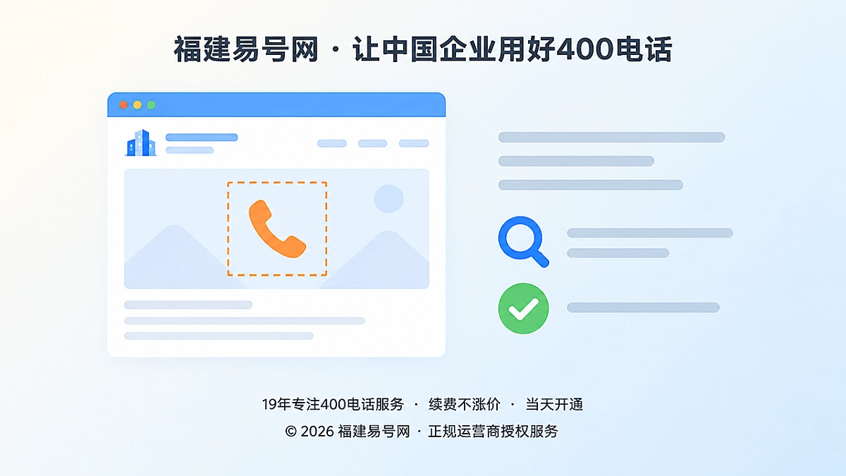 2026年400电话避坑指南：别让企业号码困在图片和脚本里