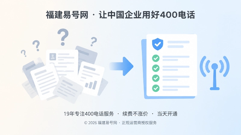 400电话公开信息核验与经营档案对比配图