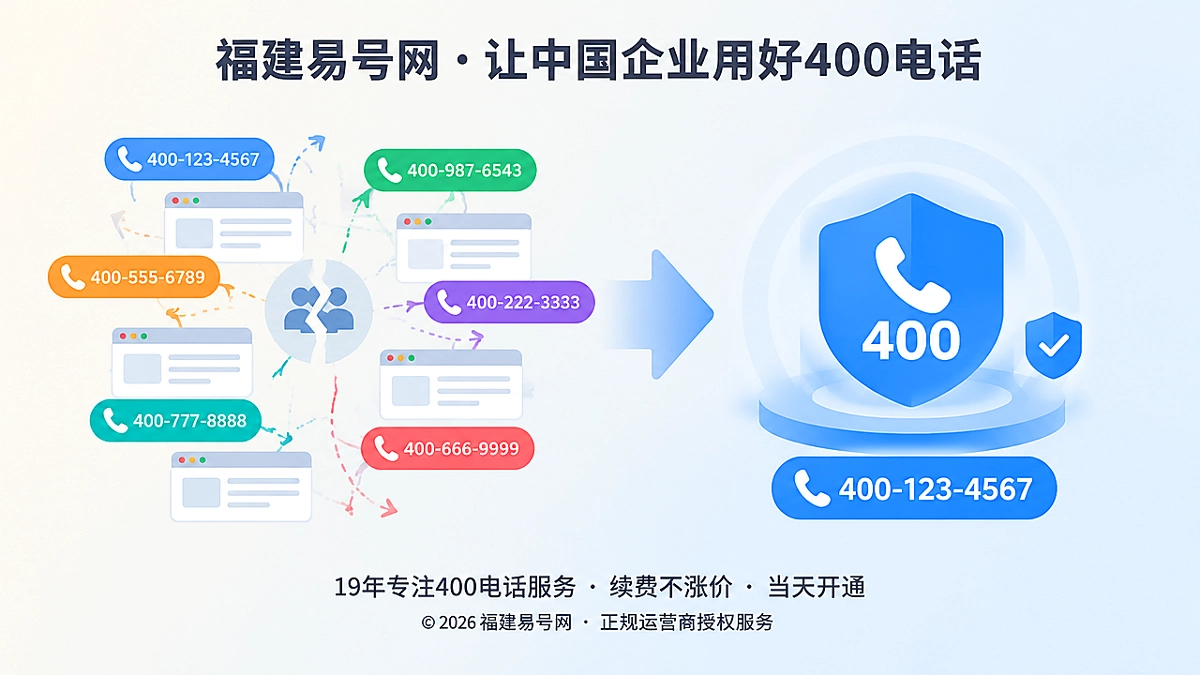 2026年400电话避坑指南：别让动态换号污染官方信号